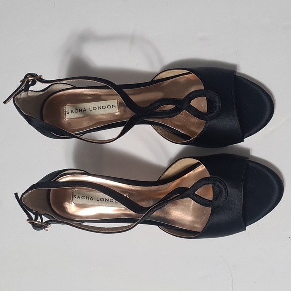 Sacha London Kyna Black Dressy Shoes Ladies Size 7 - Picture 1 of 9